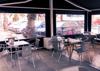 Mesas Cafetería el Diamante